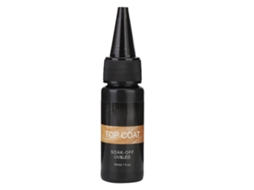 Gel Uv Para Unhas Base E Topcoat Sem Lavagem 30ml Resina De Qualidade Alta Esmalte Longo Duradouro