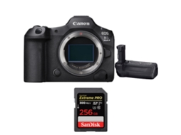 Eos R5 Mark Ii + Canon Bg r20 + 1 Sandisk 256gb Uhs ii 300mb/s + Ebook “20 Dicas para Fotos Que Impressionam” CANON