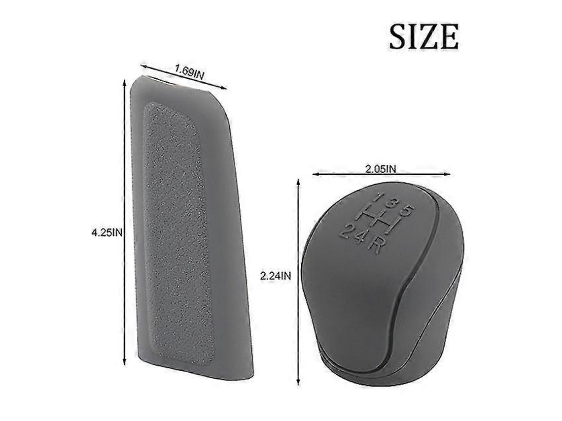 Cobertura De Maçaneta De Câmbio De Silicone Anti Escorregamento Para Carro