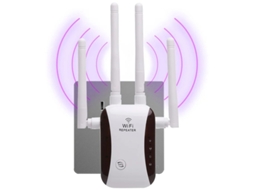 Extensor Wifi, Repetidor Wifi Com Porta Ethernet, Ponto De Acesso De Configuração Com 1 Toque, Cobre Até 3.000 Pés Quadrados, Amplificador D Yizhood