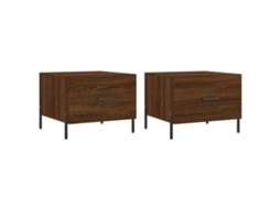 Coffee Table, Coffee Tables Vidaxl Marrom Madeira Processada (n/a)