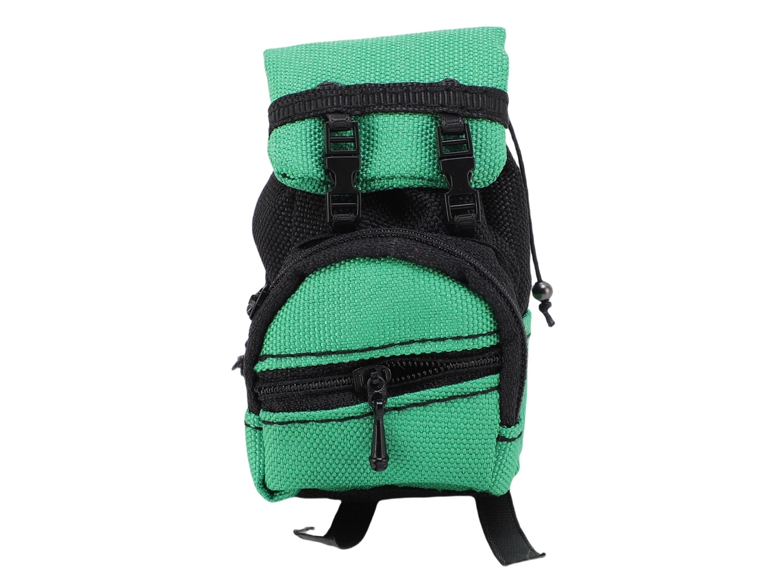 Mali bolsa de Bagagem para Carro Rc 1/8 1/10 de Poliéster Decorativa de Miniatura para Viagem Esportiva Verde