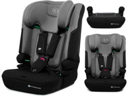 Cadeira Auto Kinderkraft I‑COMFY i‑Size 3‑em‑1 76–150 cm com sistema EASY GROW e inclinação ajustável Cinzento Escuro