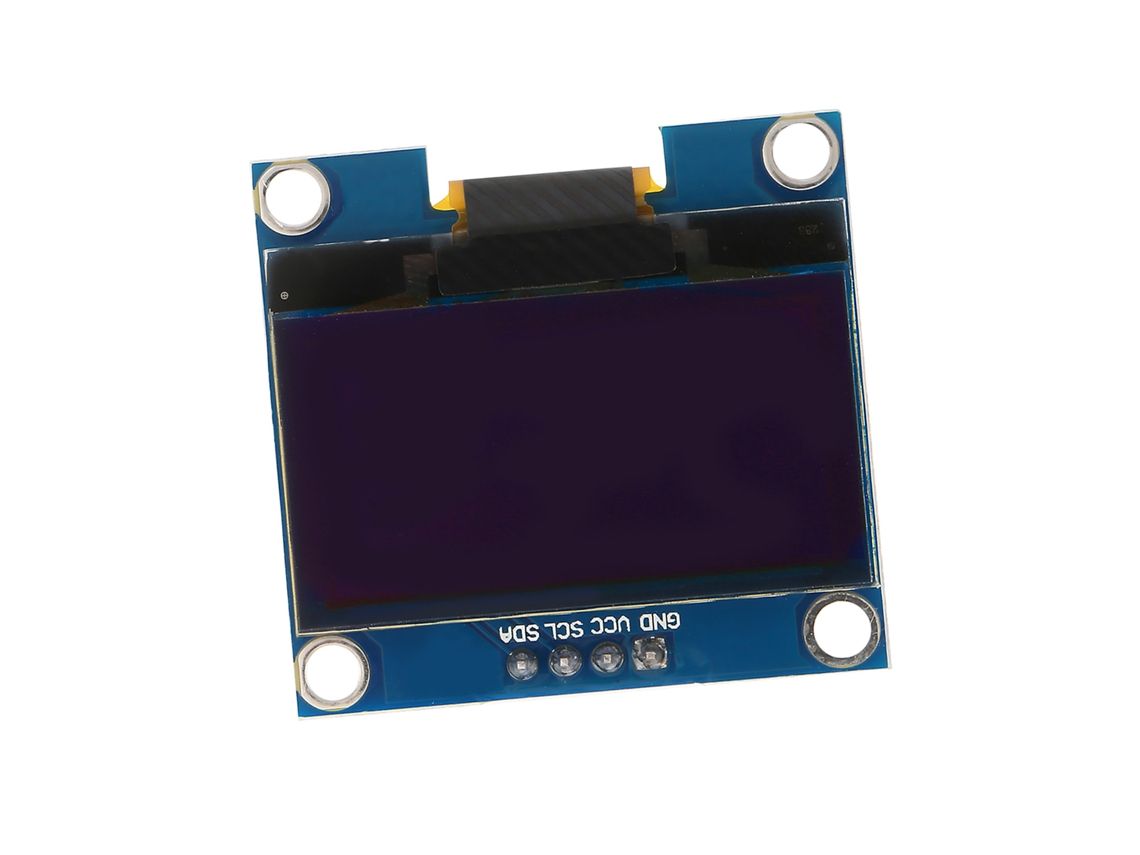 Laxiscreed Módulo De Exibição Oled 1.3 Polegadas Iic 128x64 Texto Branco