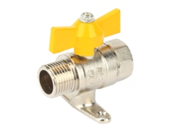 Válvula De Esfera Com Rosca Interna E Externa Laxiscreed Dn15 Em Latão Para Gás, Água E Óleo, Pressão 1.0mpa