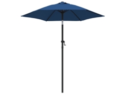 Parasol, Parasols Vidaxl Azul Tecido (n/a)