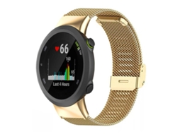 Bracelete para Garmin XIAOMOYU Forerunner 45 / 45s / Swim 2 Metal Milanês Dourada (18mm)