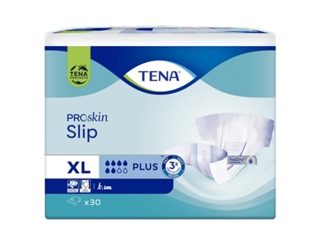 Tena Slip Proskin Plus Adult Diapers Xl 30 Pack Essity