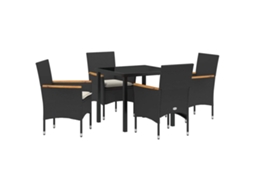 Conjunto de Móveis de Jardim 7 Pcs HARLANV1