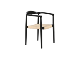 Cadeira Dkd Home Decor Branco Preto 59 X 55 X 78 Cm