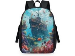 Mochila Tropicallife para Crianças 32 5 X 15 X 44 9 Cm Tecido de Malha Impermeável e Fácil de Limpa Designs Pe