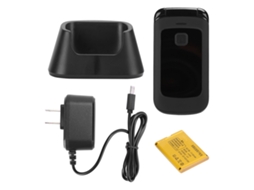 Telefone Flip 2g LAXISCREED Dual Sim Base de Carregamento