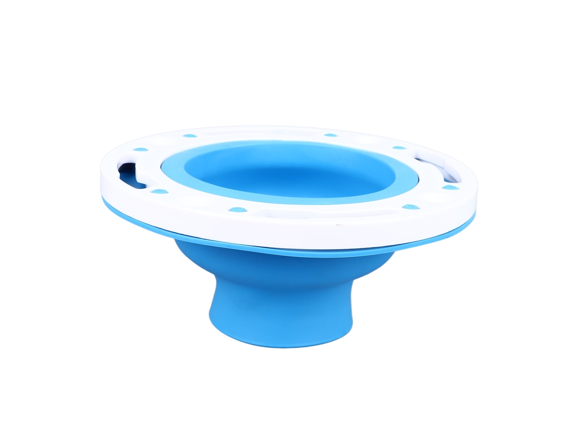 Kit de reparo de flange de vaso universal, silicone, instalação fácil, 4 e 5 polegadas S/MARCA