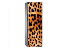 Vinil Frigorífico OEDIM Textura Leopardo (Castanho - 200x70cm - Vinil Adesivo)