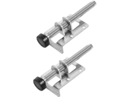 Uonlytech Conjunto De 2 Pés Ajustáveis Para Móveis Metal Ideal Resolver Problemas Em Pisos Irregulares Armários E
