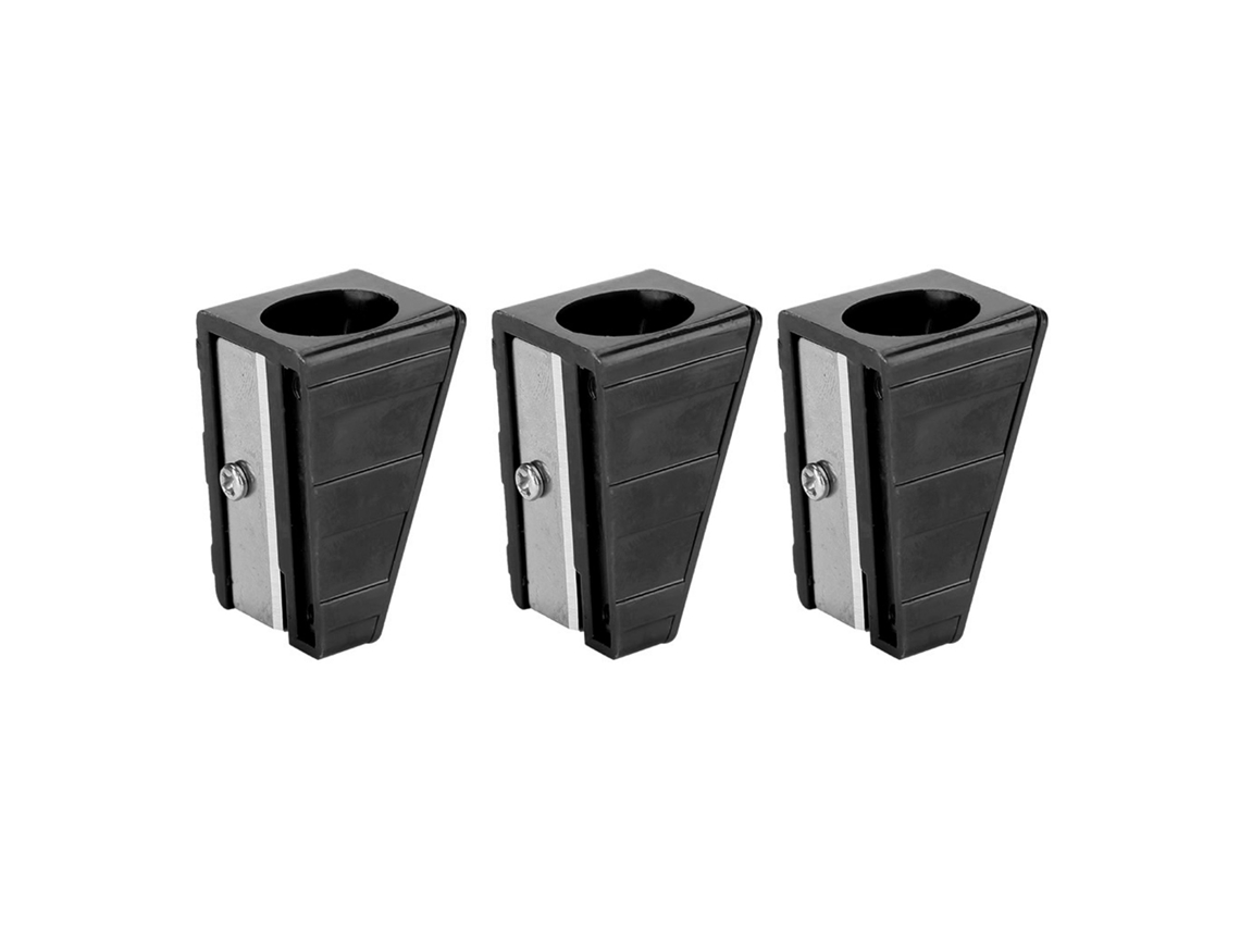 Ferramenta Portátil Mini para Cue Tip: Trimmer, Shaper, Tapper Preto BUSINESS