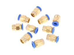 Laxiscreed Conector Rápido Pneumático De Ar 8mm Com Rosca 1/4 Bsp Para Ar Comprimido