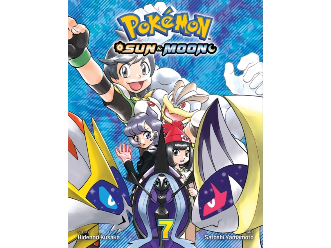 Livro Pokemon Sun amp Moon, Vol. 7 de Hidenori Kusaka (Inglês)