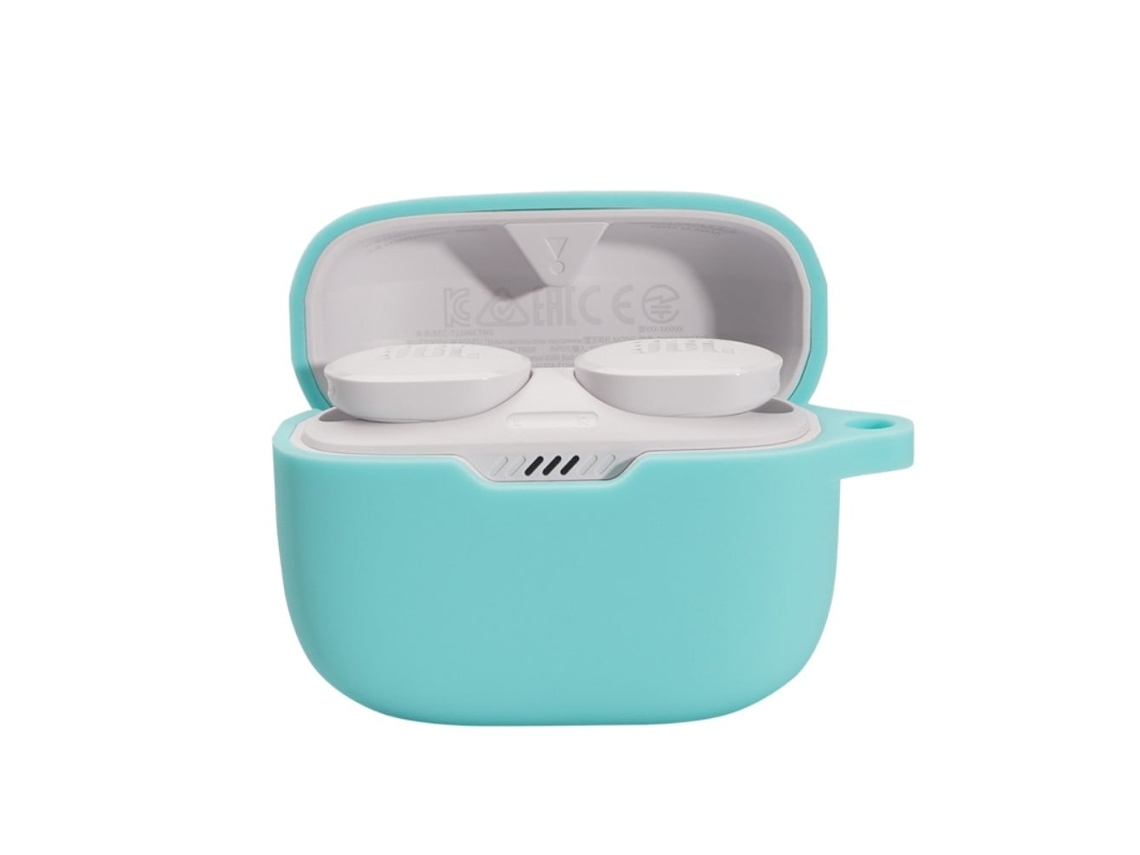 Capa De Silicone Para Jbl Tune 130nc Verde Menta Brilvibera
