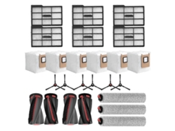 Peças De Reposição Para Aspirador De Pó Eufy Omni E25/e28: Escova Principal, Escova Rotativa, Escova Lateral, Saco De Pó E Filtro (23 Peças)
