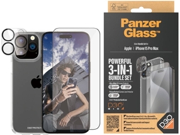 Película de Ecrã para iPhone 15 Pro Max PANZERGLASS (Outlet Caixa Aberta)