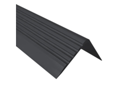 Perfil De Borda De Escada Quest Pvc 50x42 Mm, Preto, 150 Cm