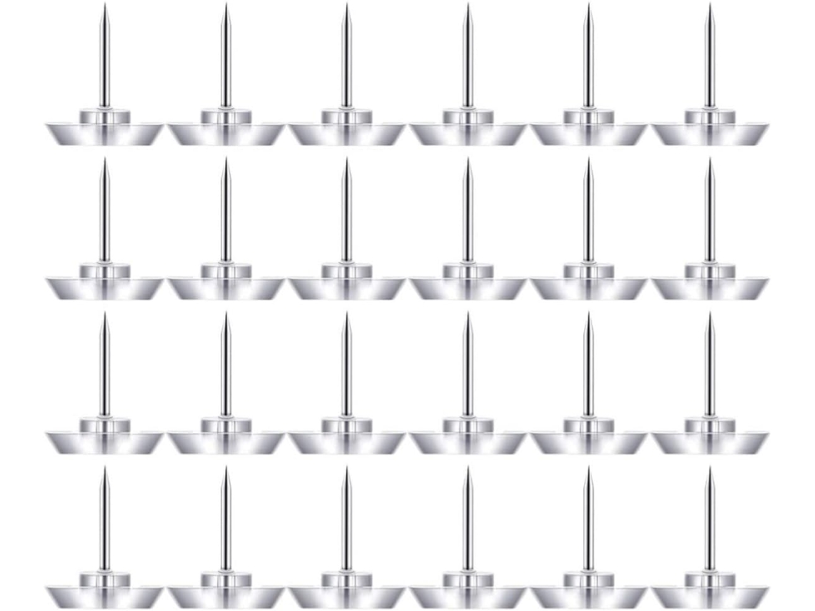 Tachinhas Transparentes Em Formato De Estrela Healifty, 200 Unidades, De Plástico