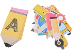 Conjunto De 2 Peças De Decoração Suspensa Para A Volta Às Aulas Da