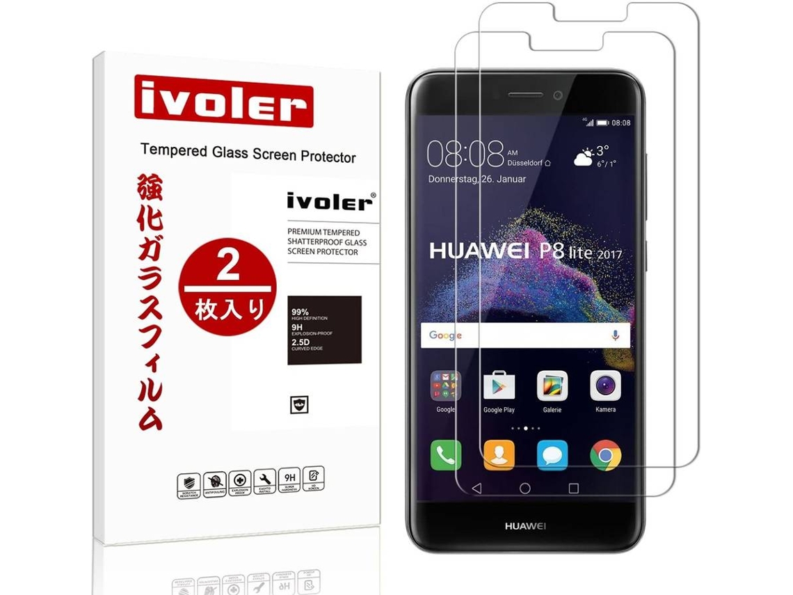 Pelicula de Vidro HONGWE. P8 Lite 2017