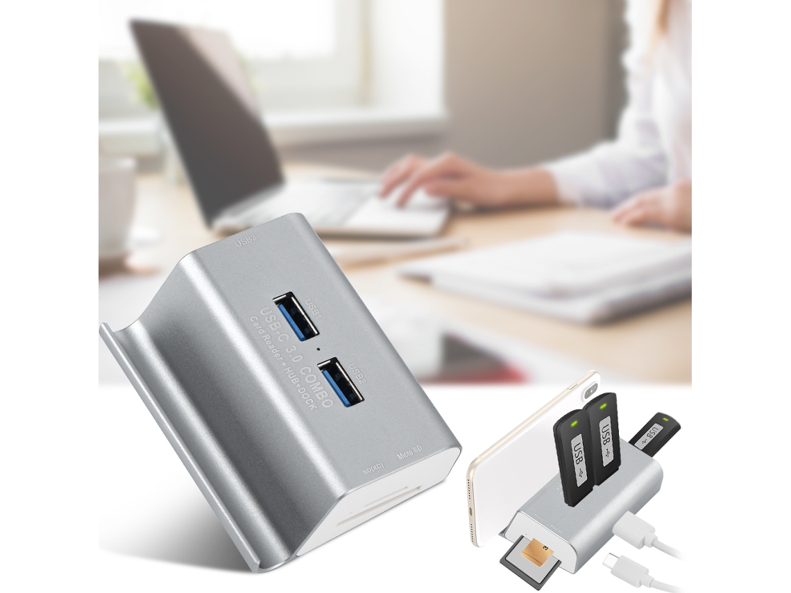 Hub Multifuncional Usb3.0 LAXISCREED