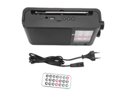 Rádio Portátil Am Fm Sw com Alto falante Bluetooth LAXISCREED