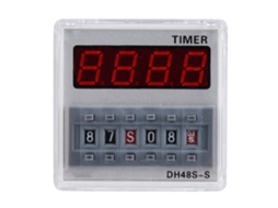 Relé Temporizador Programável Dh48s S 2z Led 0.1s 99h 8 Pinos 220v Ac