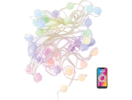 Luzes Natal XANLITE KOZII com Bluetooth (6 Metros - Rgb - Sincroniza com Música)