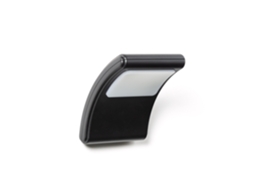 Aplique De Parede Exterior Led 6w, Iluminação Retangular, Alumínio Preto, Wilbert Preto Mate