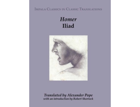Livro Iliad de Homer (Inglês)