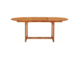 Maison Exclusive - Mesa De Jardim 200x100x75 Cm Madeira De Eucalipto Maciça