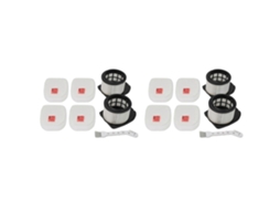 Conjunto De 2 Filtros De Espuma Para Aspirador De Pó Sem Fio Shark Iz400/iz420 Iz400uk Stratos._ptg