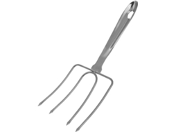 Garfo De Churrasco Em Aço Inoxidável Para Carnes. Gokoco