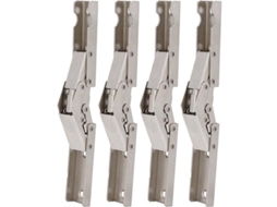 Conjunto De 4 Dobradiças Para Armários E Portas De Armário