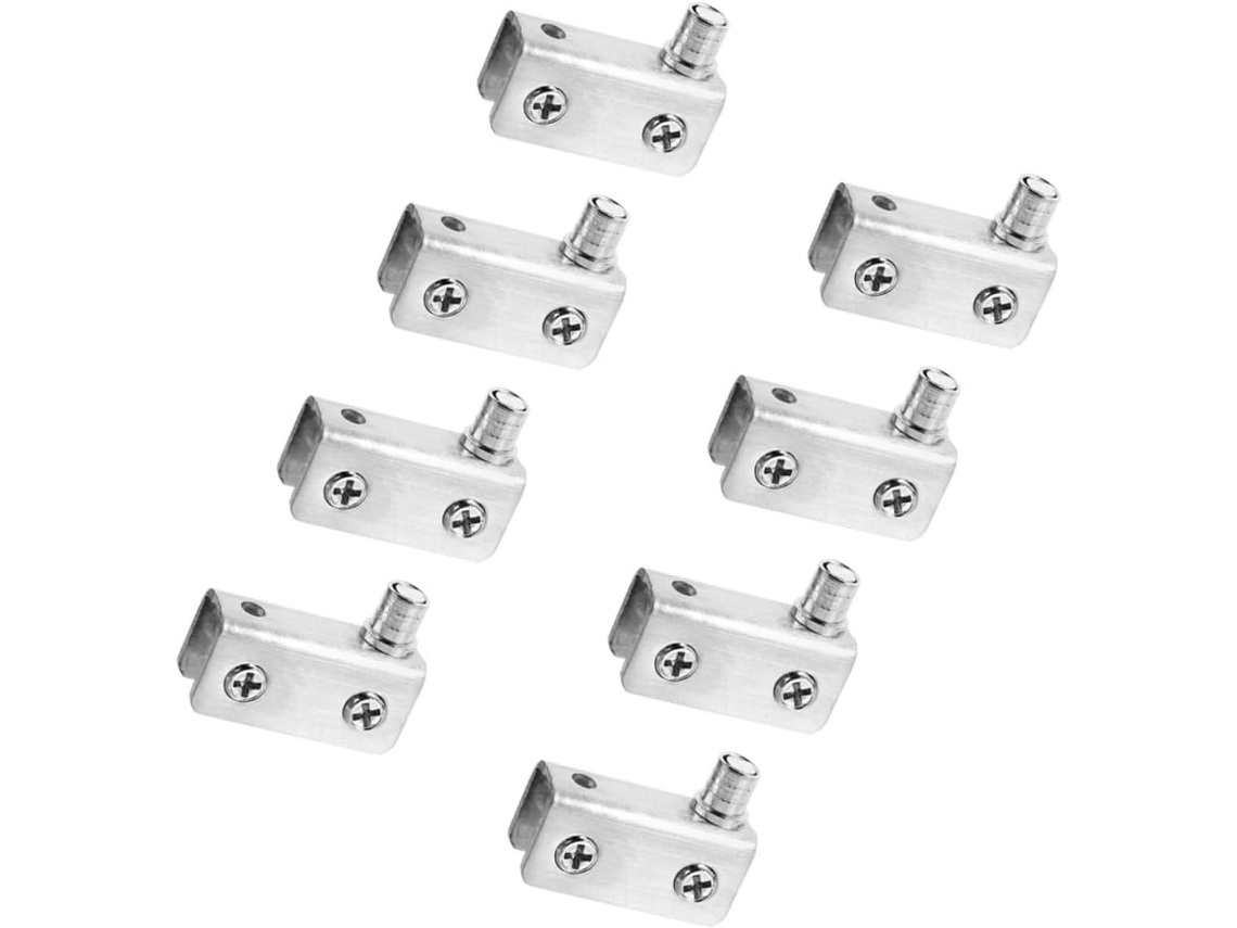 Dobradiças Pivotantes De Aço Inoxidável Para Portas Vidro Com 5 A 7