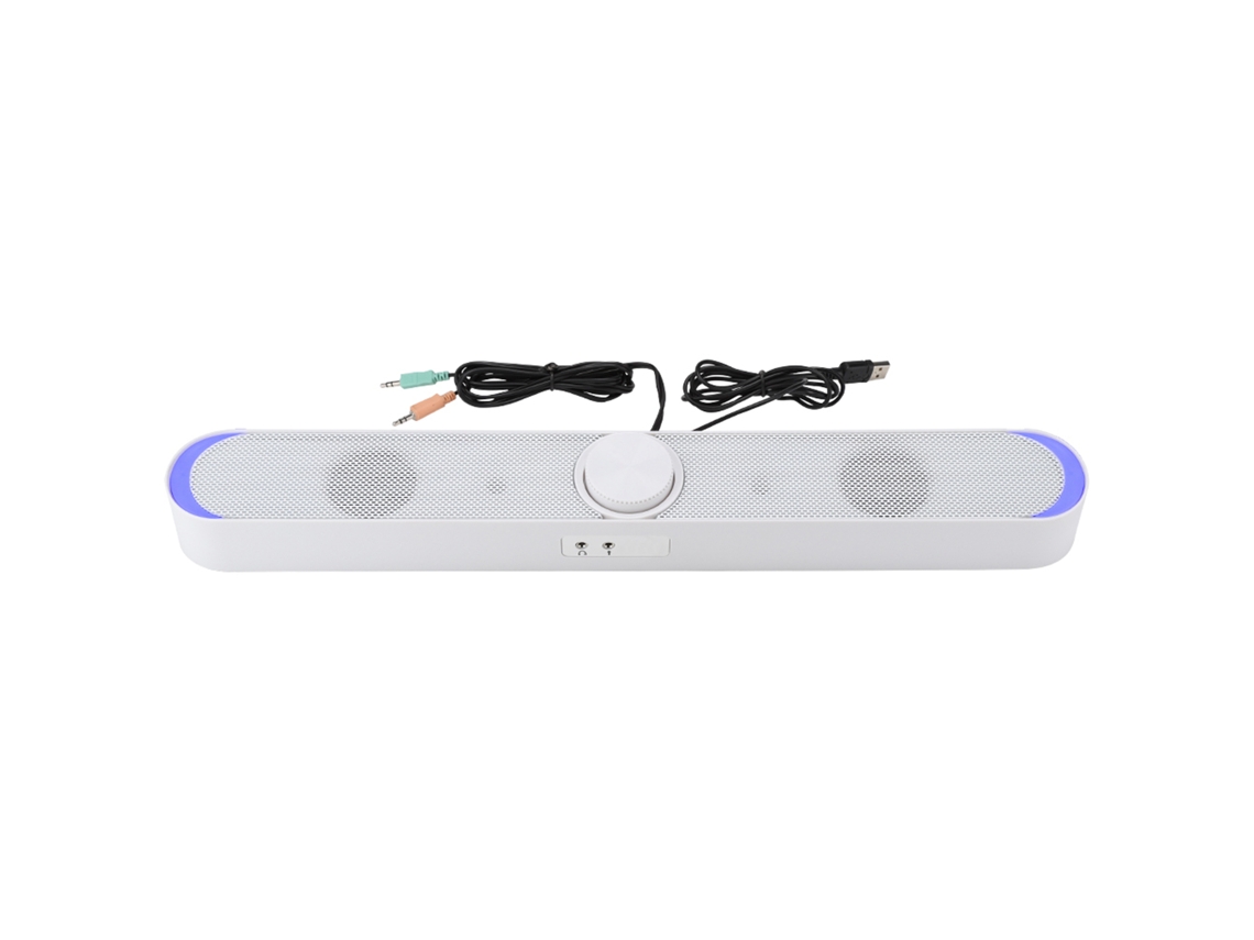 Altavoz Inalámbrico Bluetooth 5.0 Sada V 198 para Ordenador de Sobremesa, Diseño para El Hogar, 15 Grados, Blanco