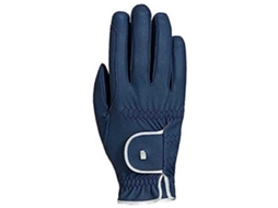 Luvas de Lona Azul 6Roeckl