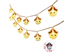 Laxiscreed Luzes Led Decorativas De Halloween E Natal Com 40 Lâmpadas, 6m, Usb