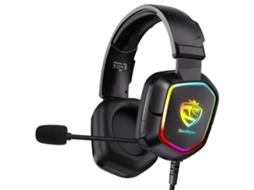 Auscultadores ZRUXE S21 com Microfone Omnidirecional, Almofadas de Espuma, Cabo 2m, Usb+3.5mm | ZRUXE