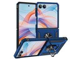 Capa Para Samsung Galaxy Z Flip 4, Suporte Anel Magnético. Czhhmartazul