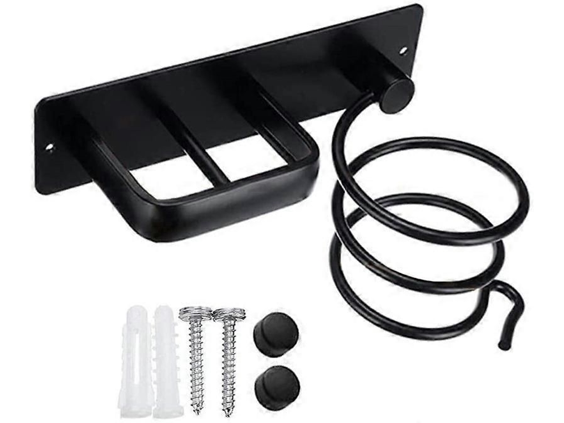 Suporte Secador de Cabelo, Organizador Parede, Rack Suspenso, Espiral Hair Styling, GOKOCO