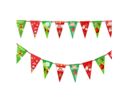 Laxiscreed Bandeira Natalina Para Decoração De Festas E Eventos De Natal