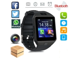 Smartwatch dz09 preto