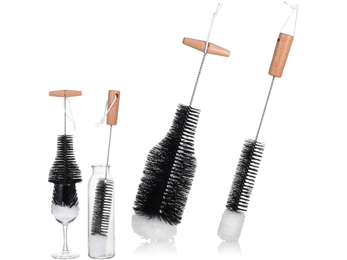 2 Escovas De Limpeza Para Fogão A Pellets, Peças Duráveis