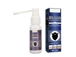 Sérum profissional para crescimento e nutrição da barba masculina, 30ml